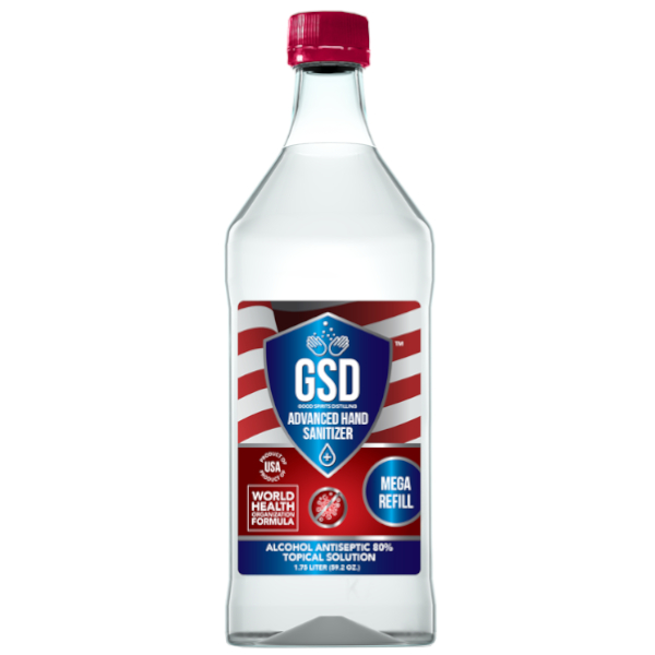 Goodsanitizer and disinfectant gsd liquid 1.75 L F