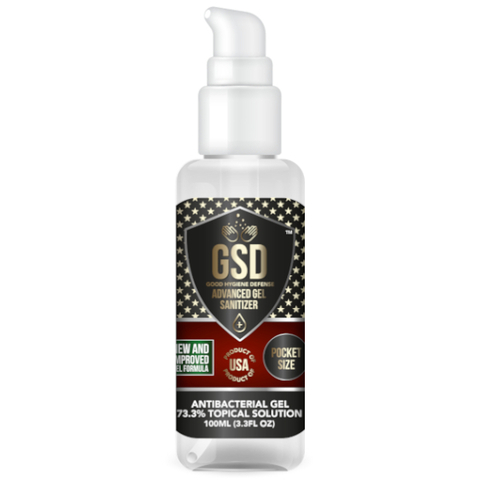 Goodsanitizer and disinfectant gsd gel 100 ml with essential oils